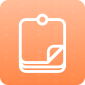Write and read notes in braille using Bonocle.